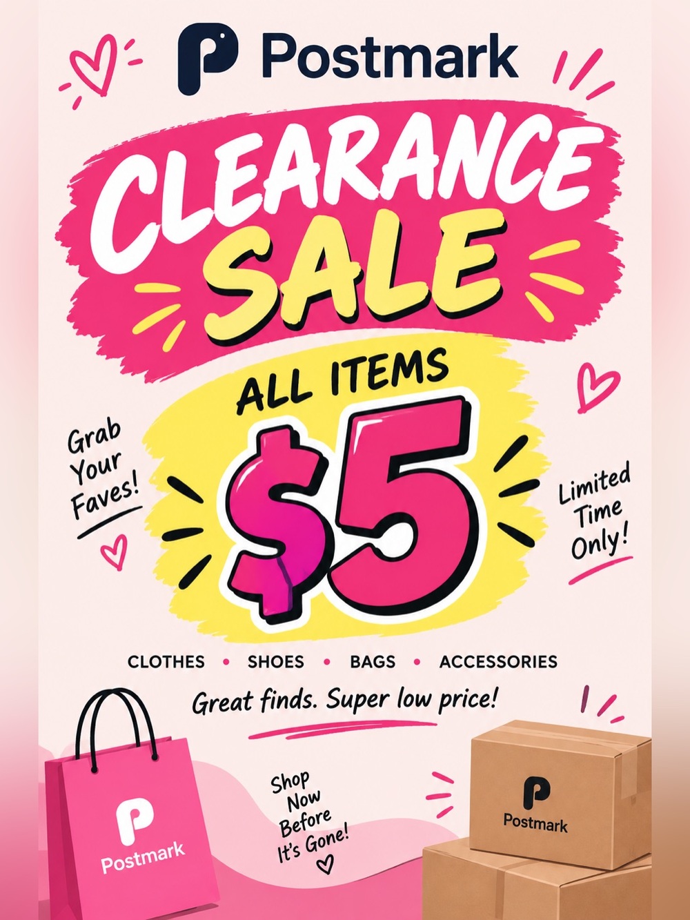 Clearance Sale !! $5 all items